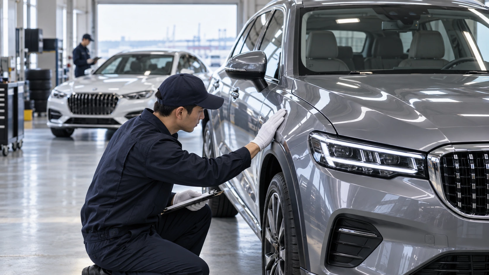 How We Inspect Used Cars Before Export from China